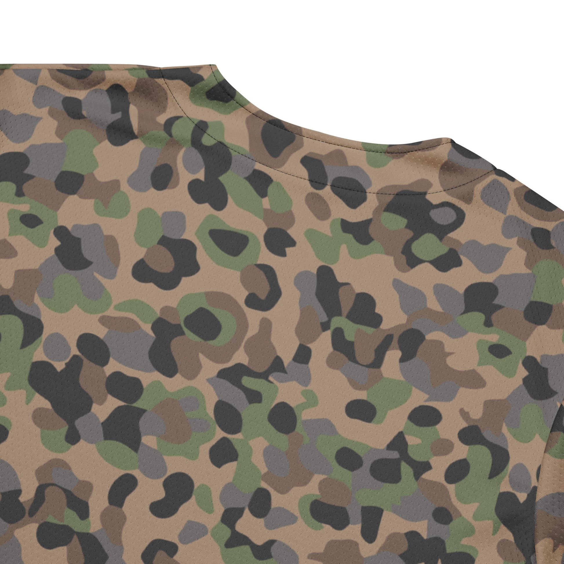Austrian Pea Dot Erbsenmuster K4 CAMO baseball jersey - Baseball Jerseys