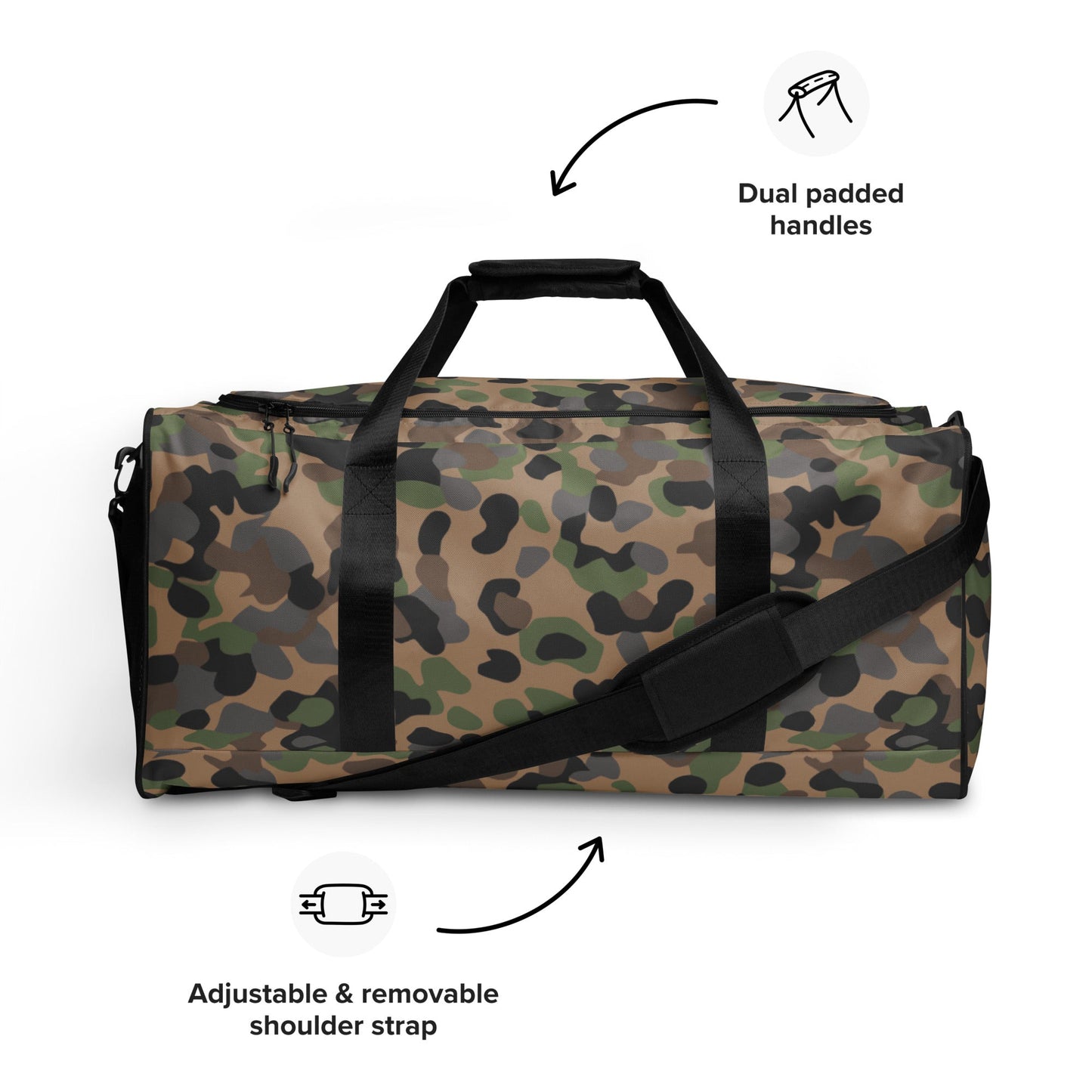Austrian Pea Dot Erbsenmuster K4 CAMO Duffle bag Bags