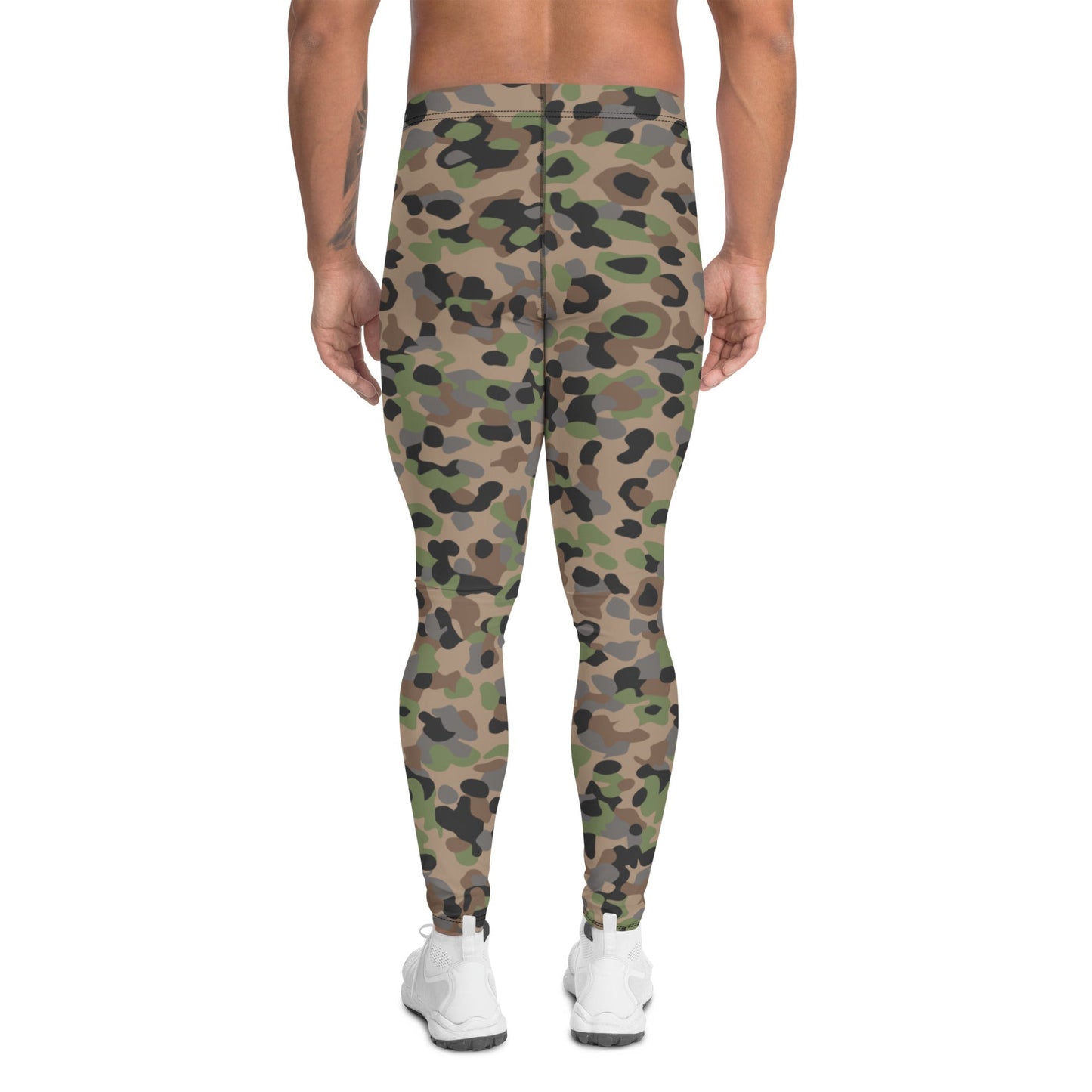 Austrian Pea Dot Erbsenmuster K4 CAMO Mens Leggings