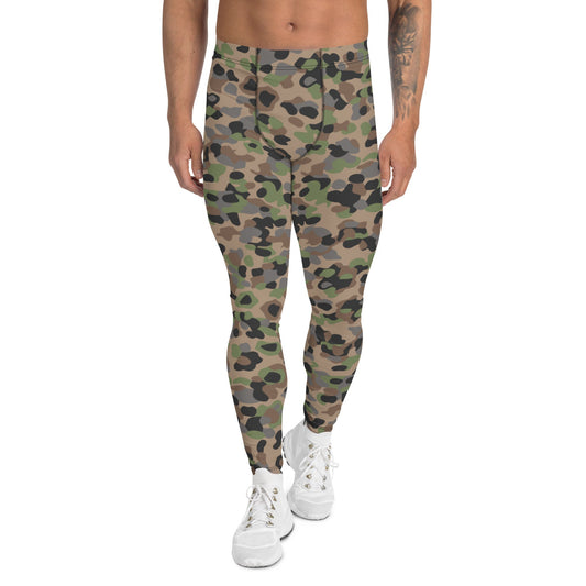 Austrian Pea Dot Erbsenmuster K4 CAMO Mens Leggings - XS
