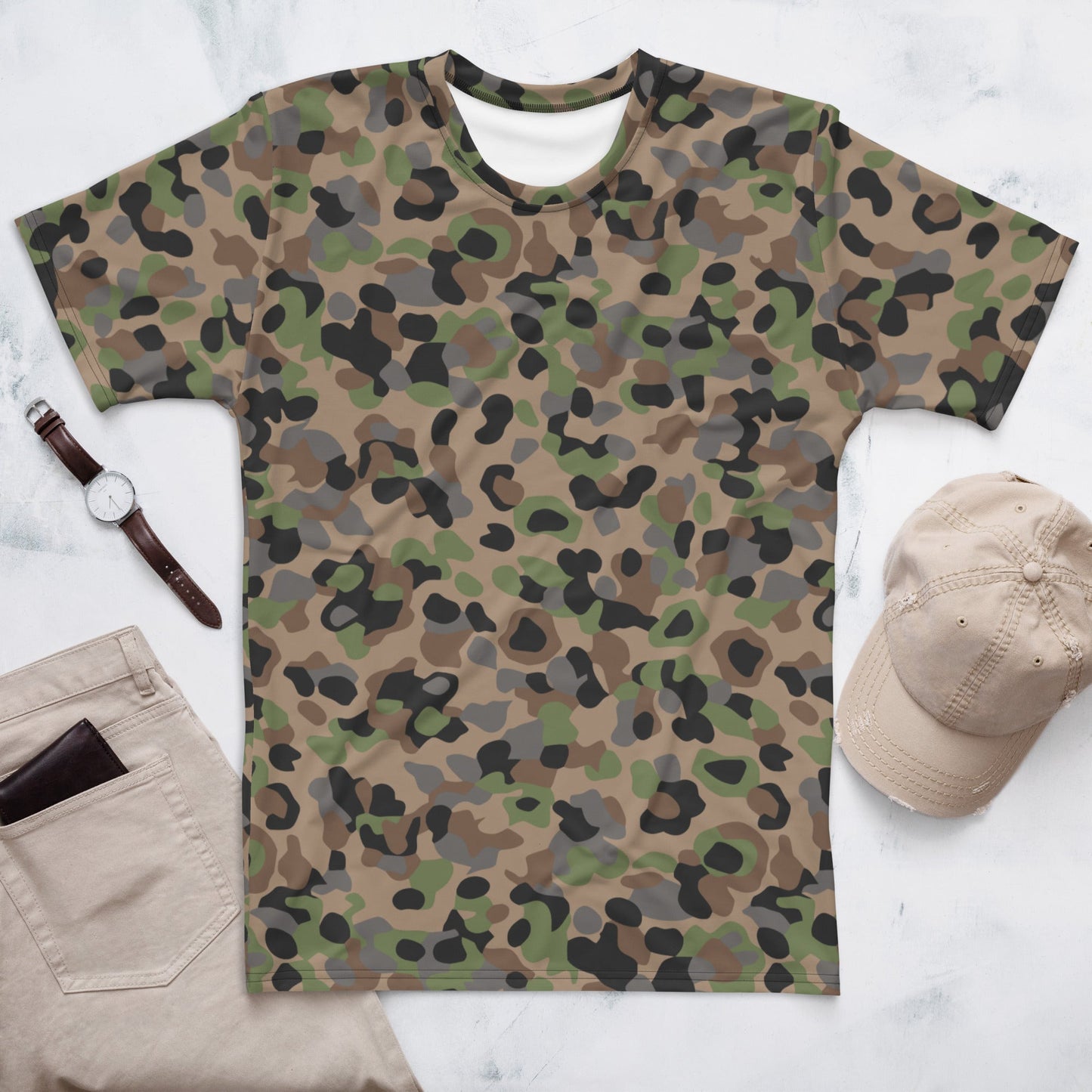 Austrian Pea Dot Erbsenmuster K4 CAMO Mens t shirt XS T Shirts