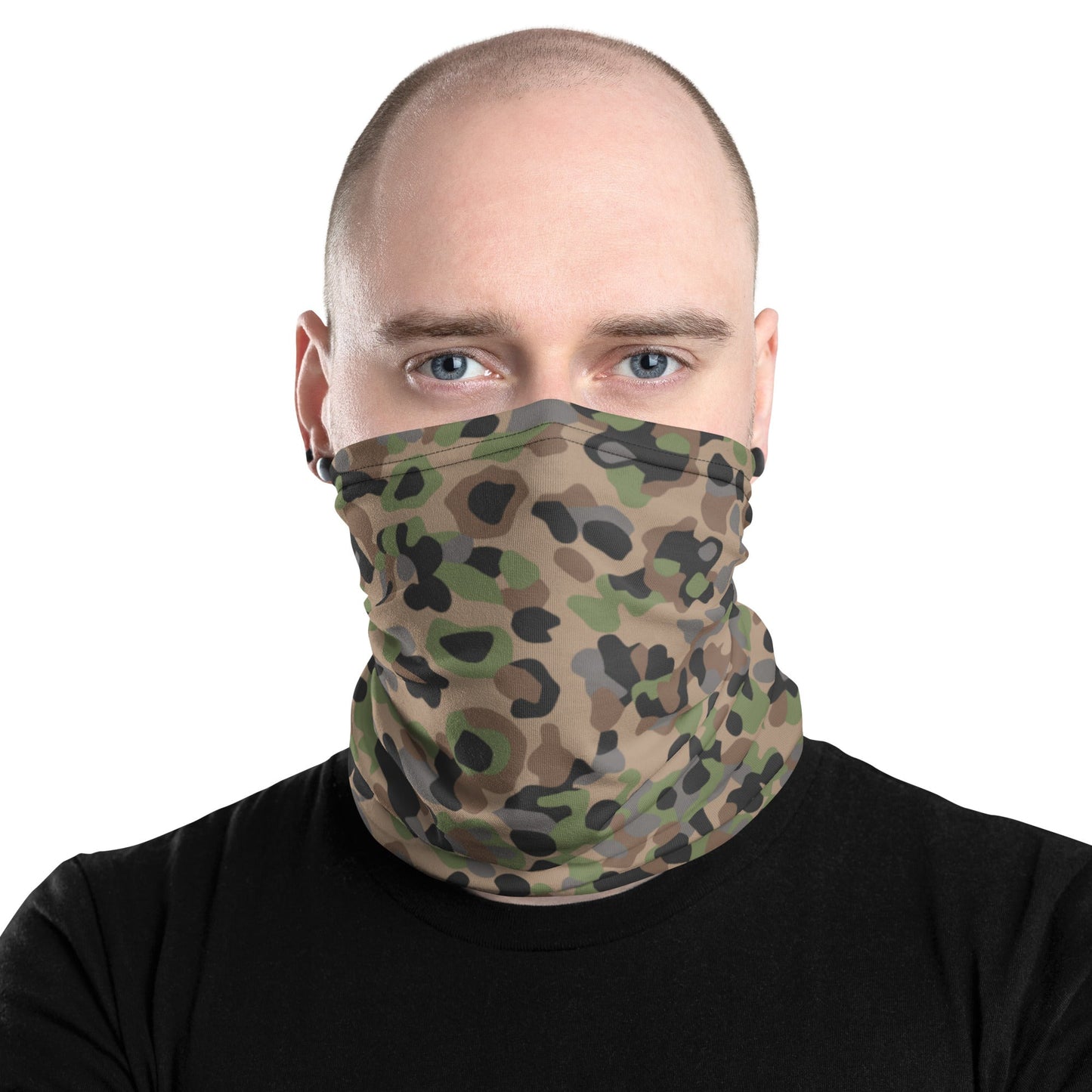 Austrian Pea Dot Erbsenmuster K4 CAMO Neck Gaiter Gaiters