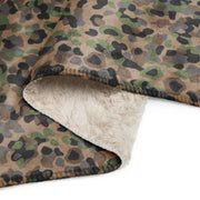 Pea Dot Erbsenmuster K4 CAMO Sherpa Blanket