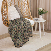 Pea Dot Erbsenmuster K4 CAMO Sherpa Blanket