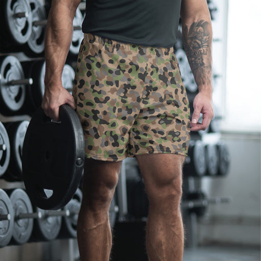Pea Dot Erbsenmuster K4 CAMO Unisex Athletic Long Shorts - XS