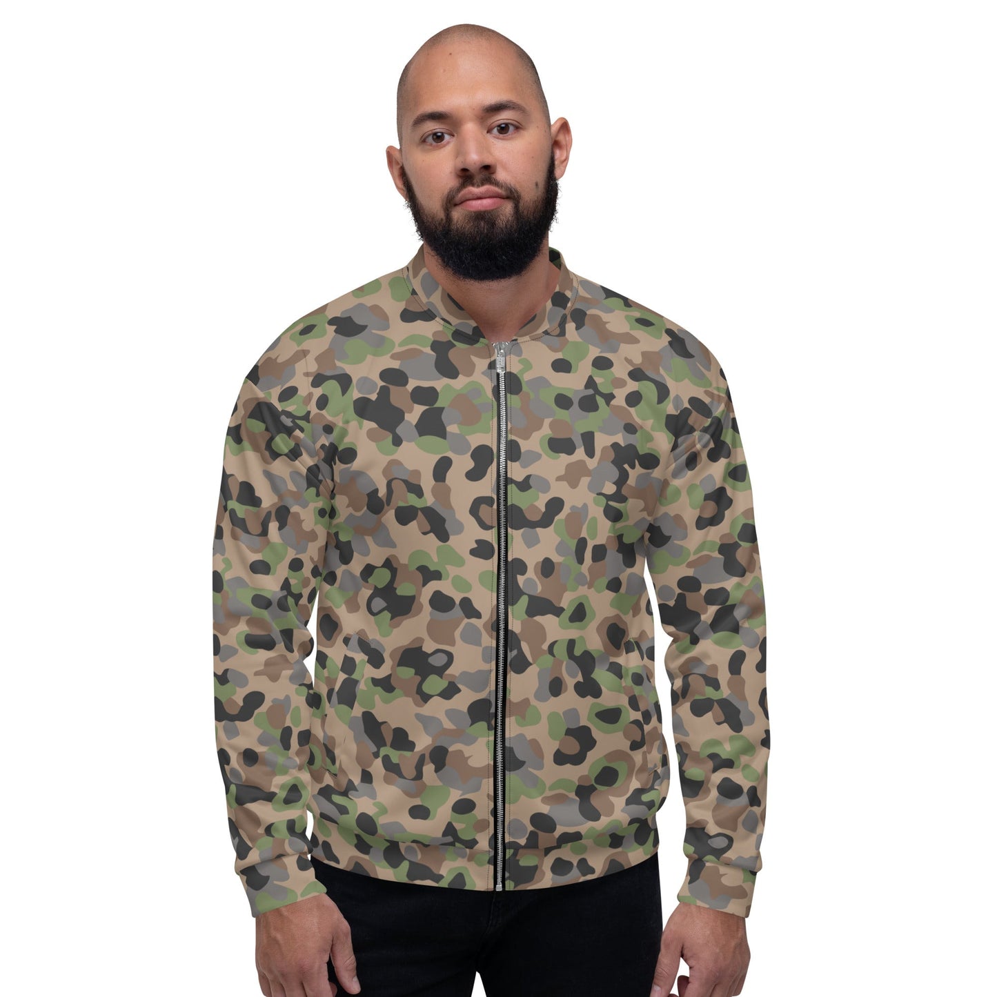 Austrian Pea Dot Erbsenmuster K4 CAMO Unisex Bomber Jacket - Jackets