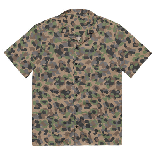 Austrian Pea Dot Erbsenmuster K4 CAMO Unisex button shirt - 2XS - Button Shirts