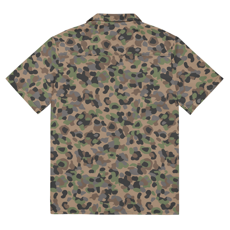 Pea Dot Erbsenmuster K4 CAMO Unisex Short-Sleeve Button Shirt - Button-Up