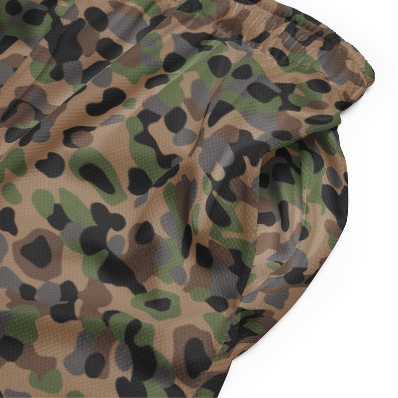 Pea Dot Erbsenmuster K4 CAMO Unisex Mesh Shorts