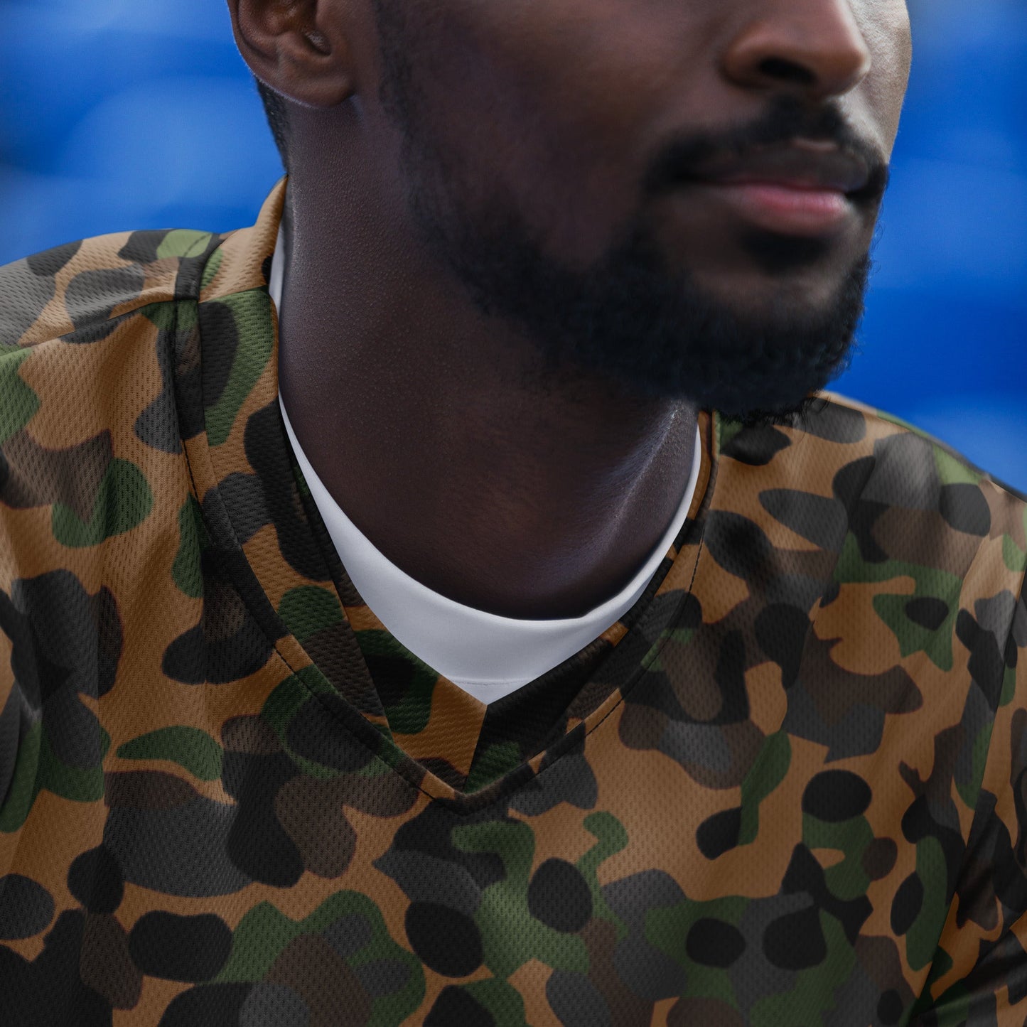 Austrian Pea Dot Erbsenmuster K4 CAMO unisex sports jersey - Sports Jerseys