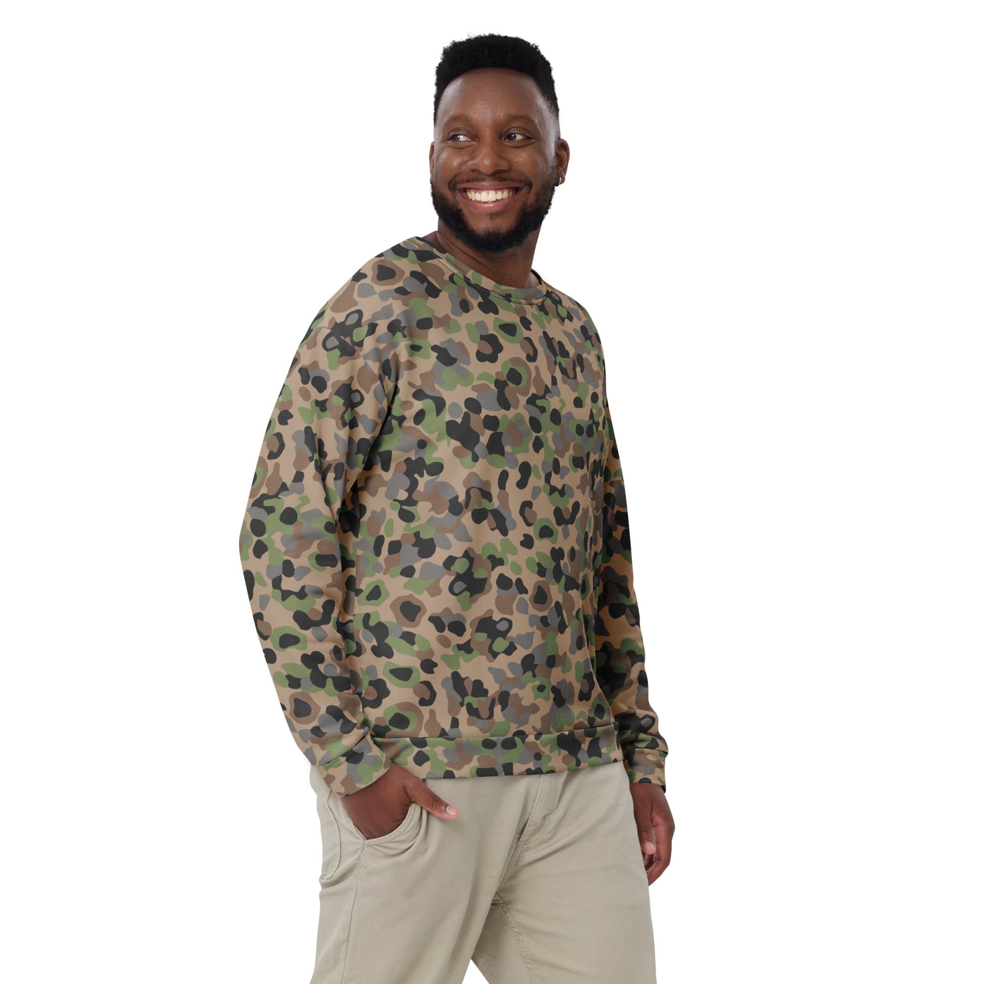 Austrian Pea Dot Erbsenmuster K4 CAMO Unisex Sweatshirt - Sweatshirts