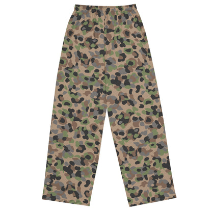 Austrian Pea Dot Erbsenmuster K4 CAMO unisex wide-leg pants - Wide-leg Pants