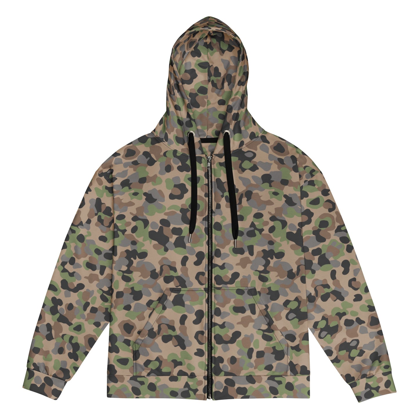 Austrian Pea Dot Erbsenmuster K4 CAMO Unisex zip hoodie - 2XS - Zip Hoodies