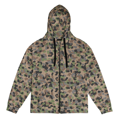 Austrian Pea Dot Erbsenmuster K4 CAMO Unisex zip hoodie - 2XS - Zip Hoodies