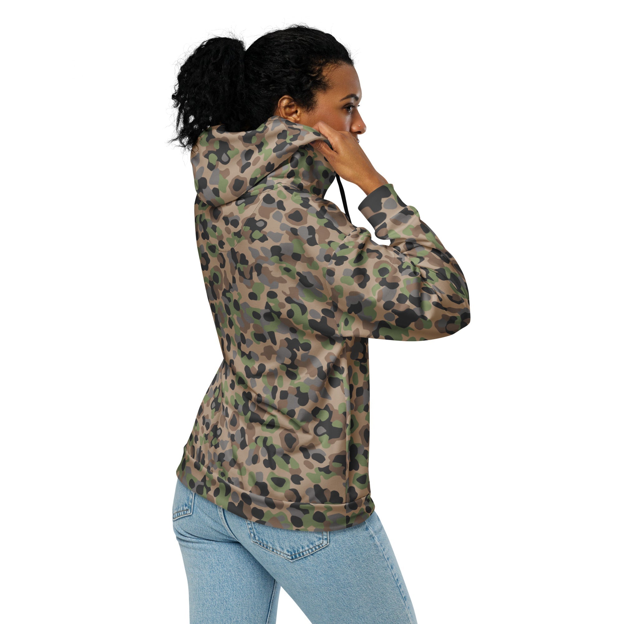 CAMO HQ - Austrian Pea Dot Erbsenmuster K4 CAMO Unisex Zip Hoodie
