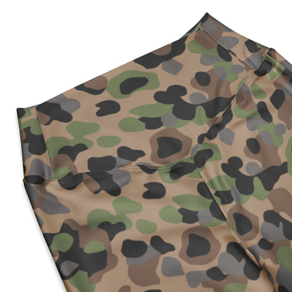 Austrian Pea Dot CAMO Flare leggings - Womens Leggings