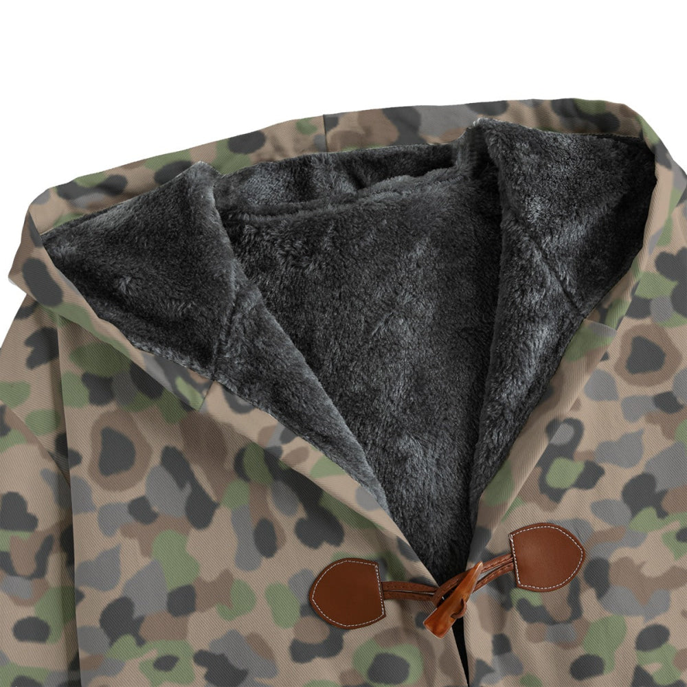 Austrian Pea Dot CAMO Men’s Canvas Horn Buckle Fleece Windbreaker - Mens