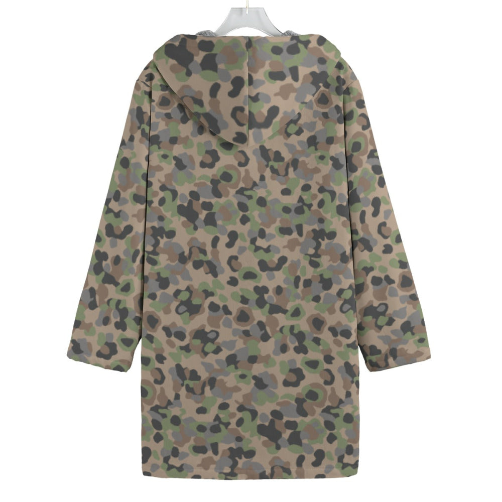 Austrian Pea Dot CAMO Men’s Canvas Horn Buckle Fleece Windbreaker - Mens