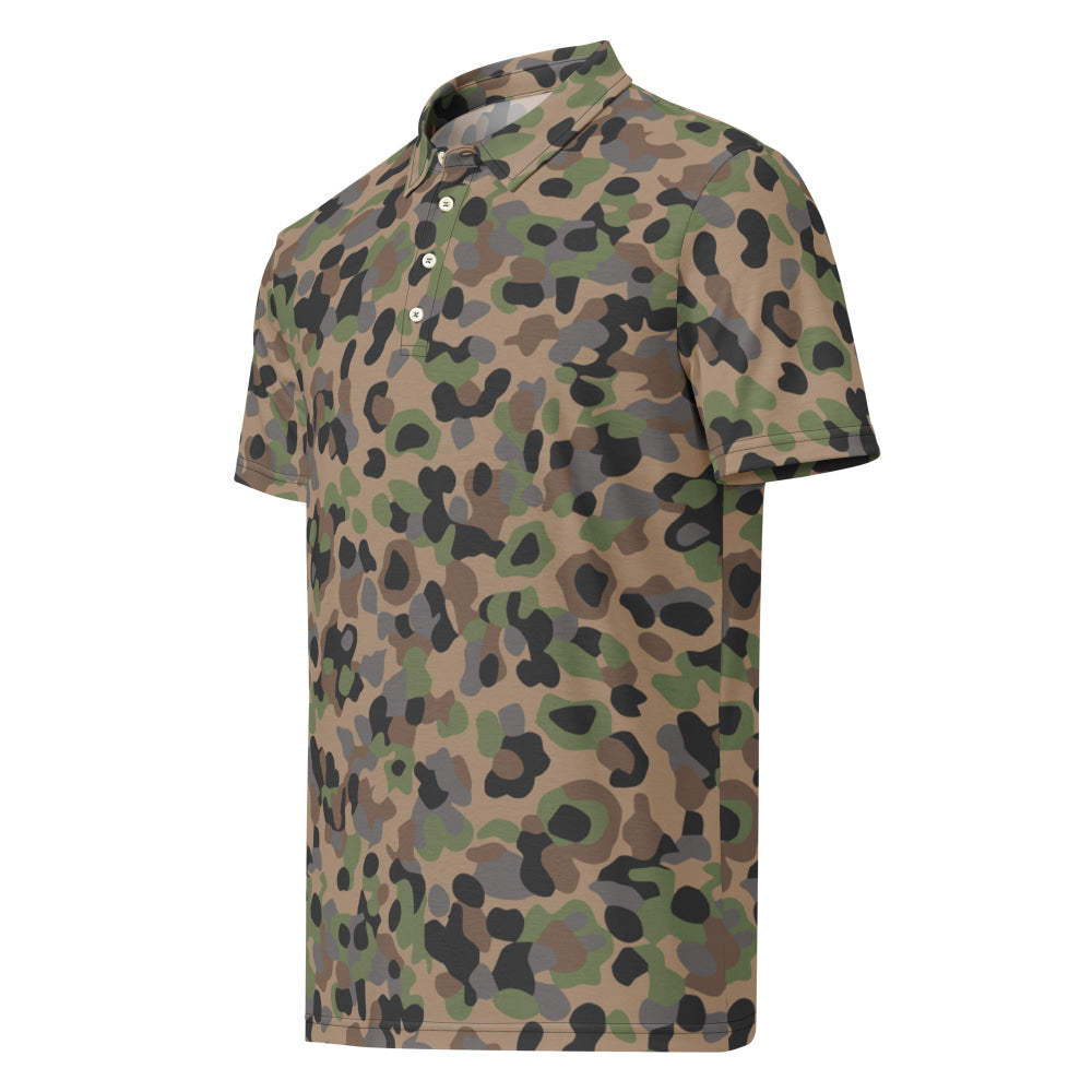 Austrian Pea Dot CAMO Men’s slim fit polo - Mens Slim Fit Polo