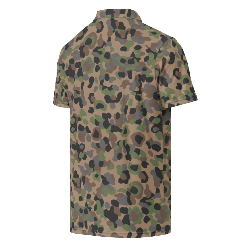 Austrian Pea Dot CAMO Men’s slim fit polo - Mens Slim Fit Polo