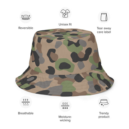 Austrian Pea Dot CAMO Reversible bucket hat - Bucket Hat