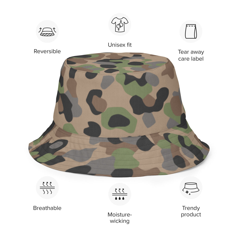 Austrian Pea Dot CAMO Reversible bucket hat - Bucket Hat