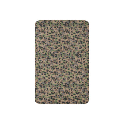 Austrian Pea Dot CAMO Sherpa blanket - Blanket