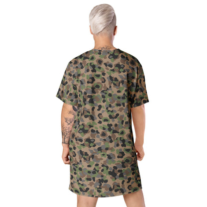 Austrian Pea Dot CAMO T-shirt dress - Womens T-Shirt Dress