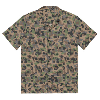 Austrian Pea Dot CAMO Unisex button shirt - 2XS - Button Shirt