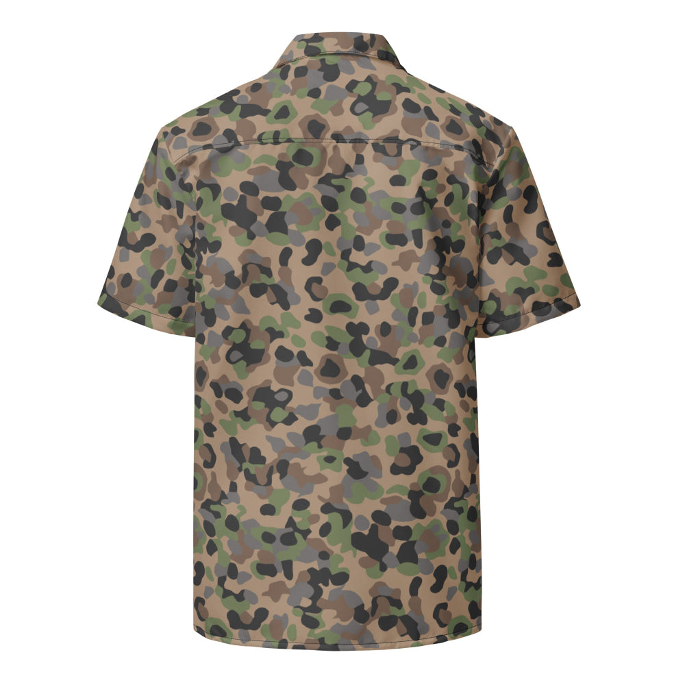 Austrian Pea Dot CAMO Unisex button shirt - Button Shirt