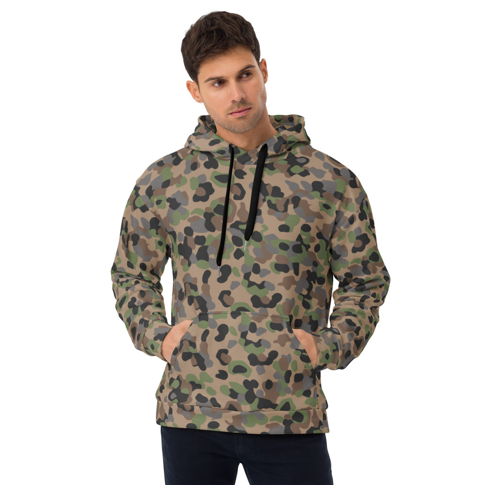 Austrian Pea Dot CAMO Unisex Hoodie - 2XS