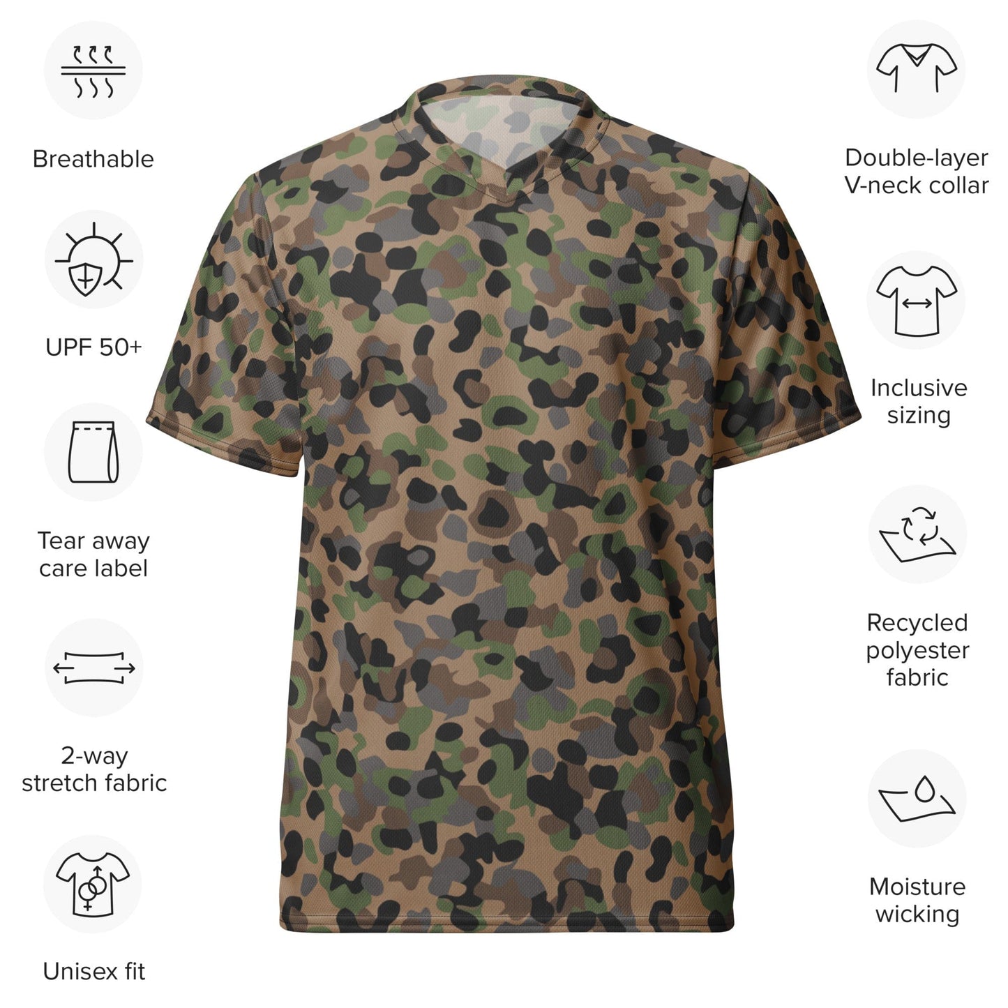 Austrian Pea Dot CAMO unisex sports jersey - Unisex Sports Jersey