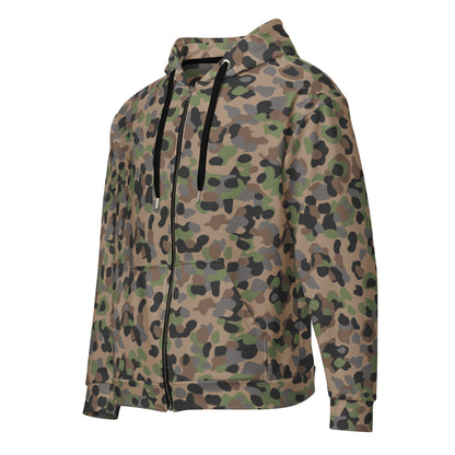 Austrian Pea Dot CAMO Unisex zip hoodie - Zip Hoodie