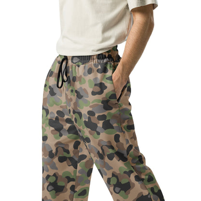 Austrian Pea Dot CAMO Wide-leg joggers - Unisex Joggers