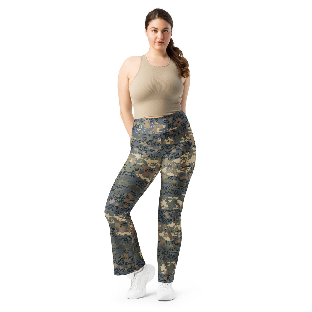 Austrian Tarnanzug CAMO Flare leggings - Womens Leggings