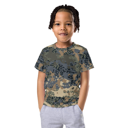 Austrian Tarnanzug CAMO Kids crew neck t-shirt - 2T - Crew Neck T-shirt