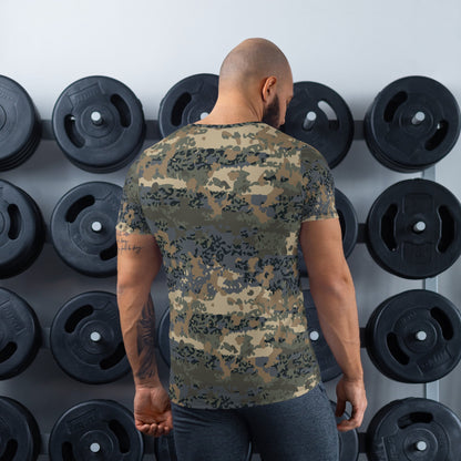 Austrian Tarnanzug CAMO Mens Athletic T-shirt - T-Shirts