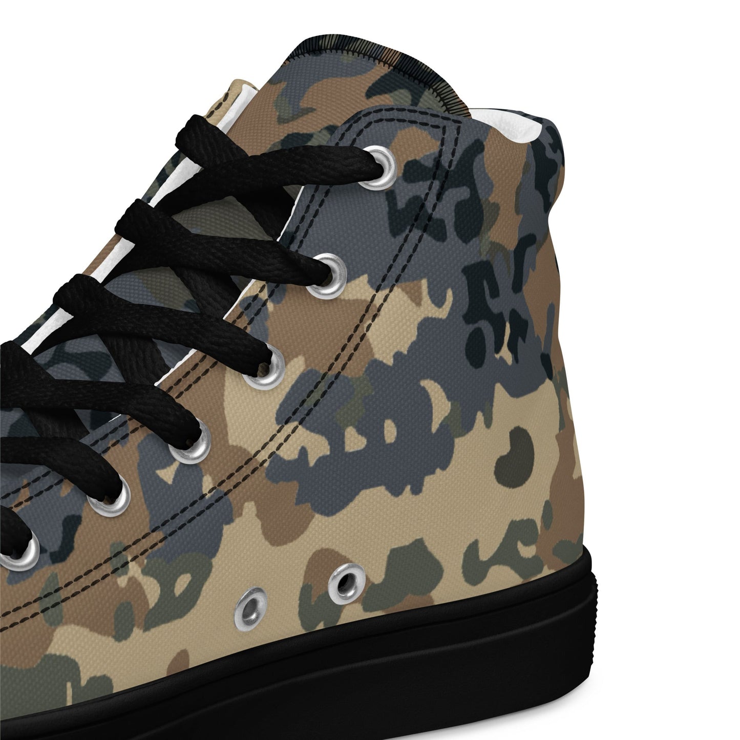 Austrian Tarnanzug CAMO Mens high top canvas shoes High Top Canvas Shoes