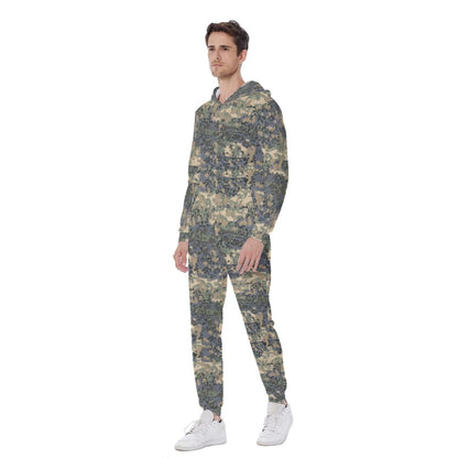 Austrian Tarnanzug CAMO Men’s Hooded Jumpsuit