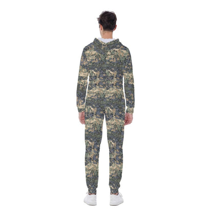 Austrian Tarnanzug CAMO Men’s Hooded Jumpsuit