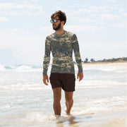 Tarnanzug Alpine CAMO Mens Long-Sleeve Rash Guard - XS