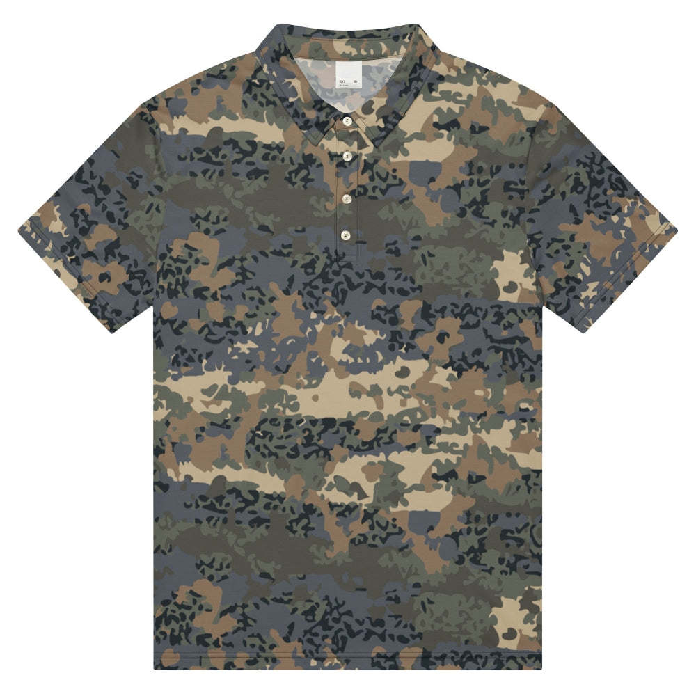 Austrian Tarnanzug CAMO Men’s slim fit polo - XS - Mens Slim Fit Polo