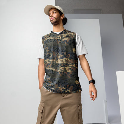 Austrian Tarnanzug CAMO unisex basketball jersey - 2XS - Unisex Basketball Jersey