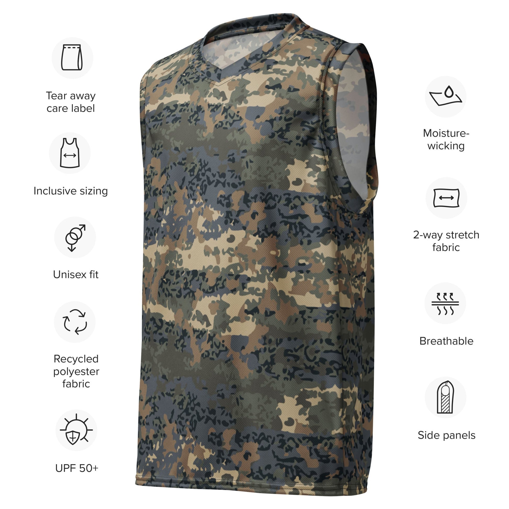 Austrian Tarnanzug CAMO unisex basketball jersey Basketball Jerseys