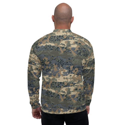 Austrian Tarnanzug CAMO Unisex Bomber Jacket