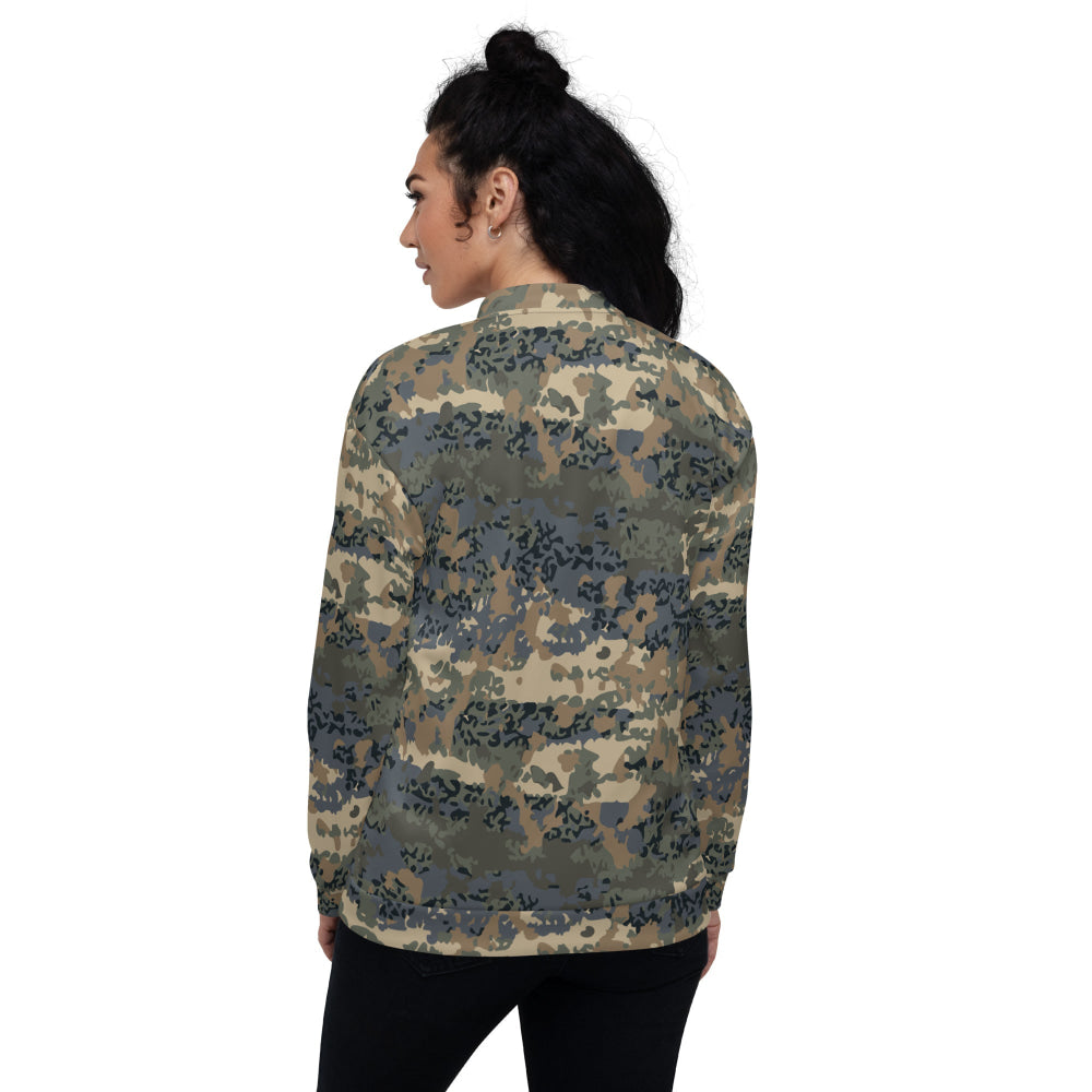 Austrian Tarnanzug CAMO Unisex Bomber Jacket