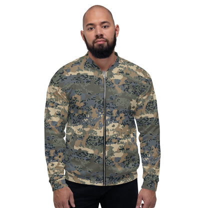 Austrian Tarnanzug CAMO Unisex Bomber Jacket