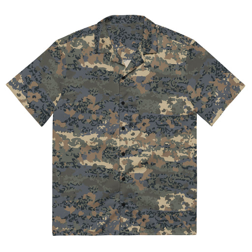 Tarnanzug Alpine CAMO Unisex Short-Sleeve Button Shirt - 2XS - Button-Up