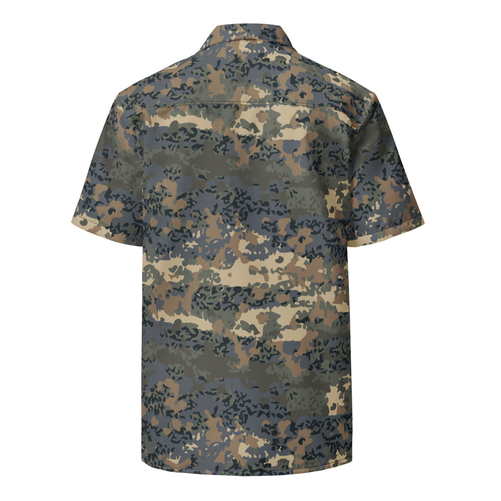 Austrian Tarnanzug CAMO Unisex button shirt - Button Shirt