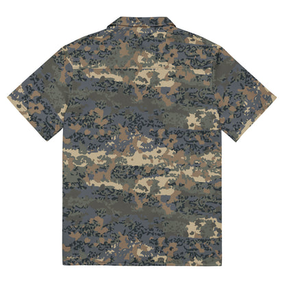 Austrian Tarnanzug CAMO Unisex button shirt - Button Shirt